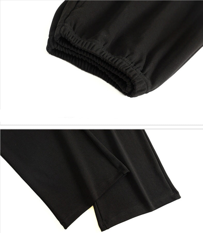 Couples Matching Black PJs Nightwear Pajamas Set