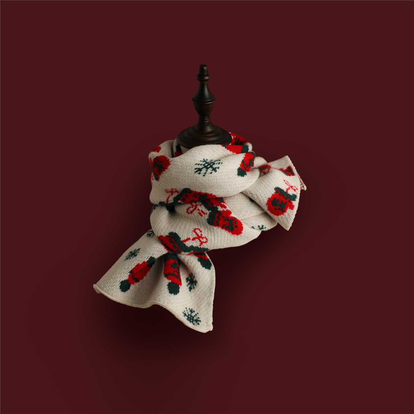 Womens Christmas Scarf