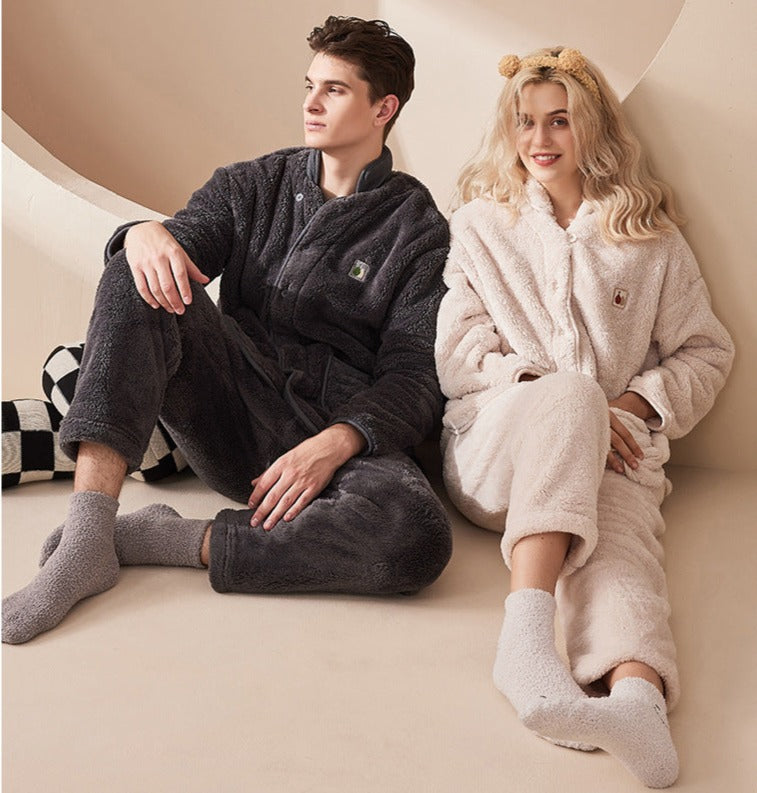 Matching Flannel Winter Nightdress for Newly Wed Couples