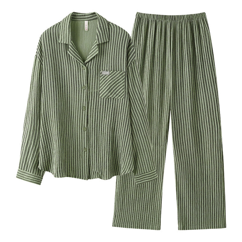 Stylish Long Sleeves Pajamas Set for Couples