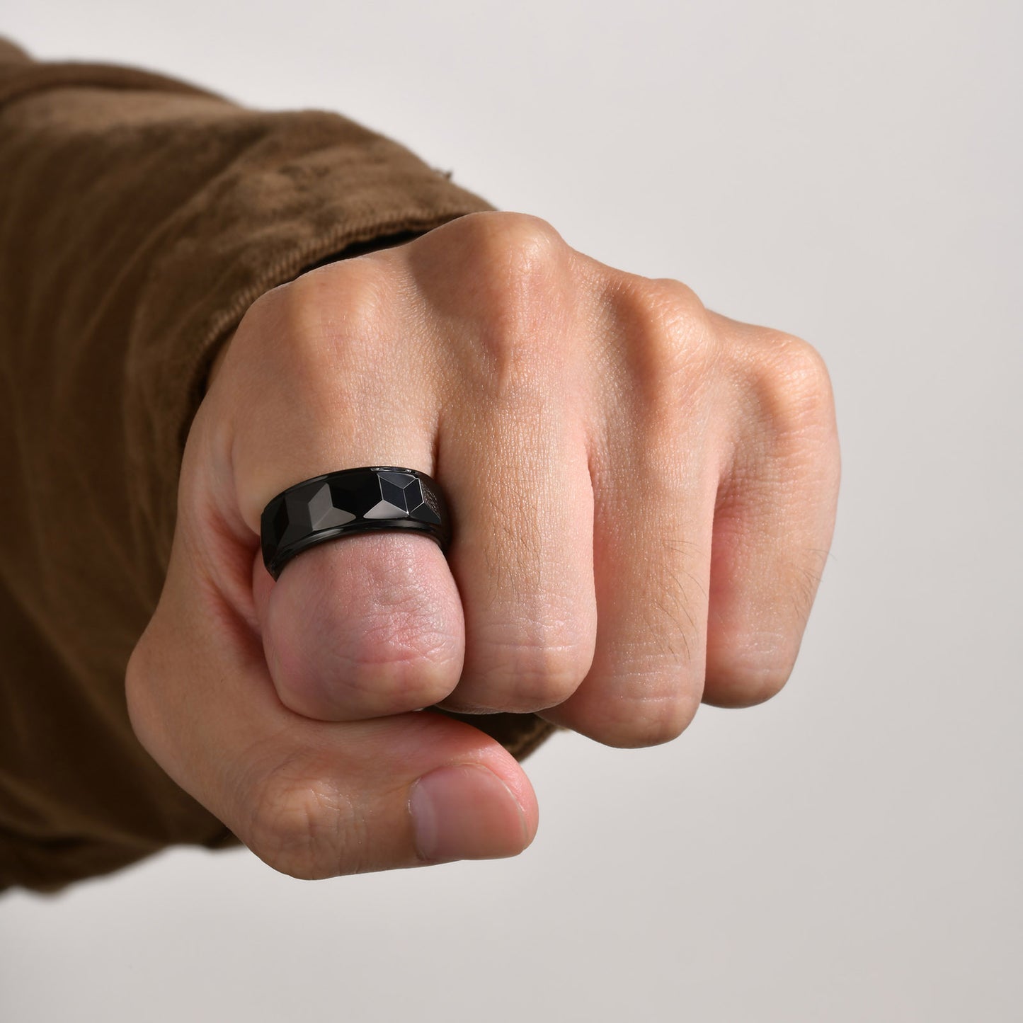 Custom Engraved Mens Wedding Band Tungsten