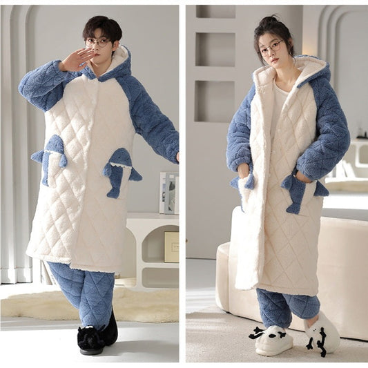 Winter Long Loungewear Set Matching PJs 100% Flannel