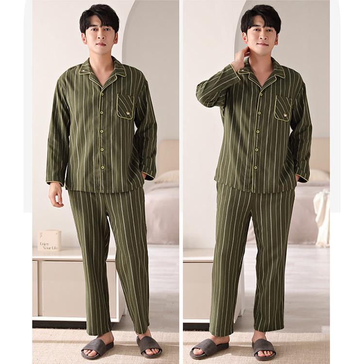 Matching Couples Winter Pajamas Set 100% Cotton