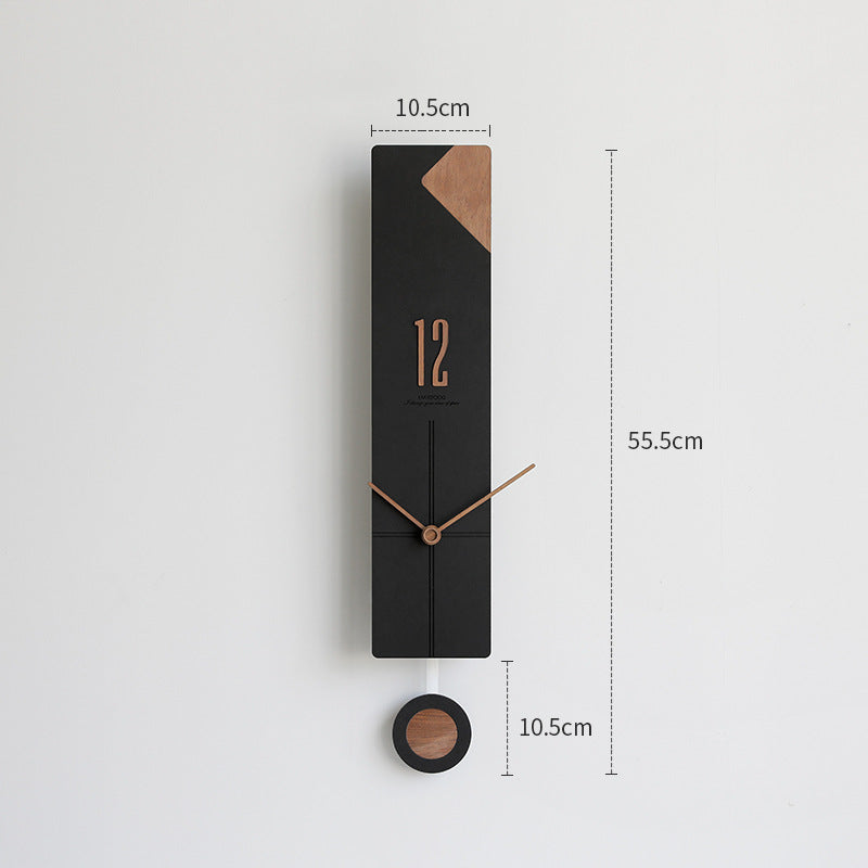 Modern Decorative Pendulum Silent Wall Clock
