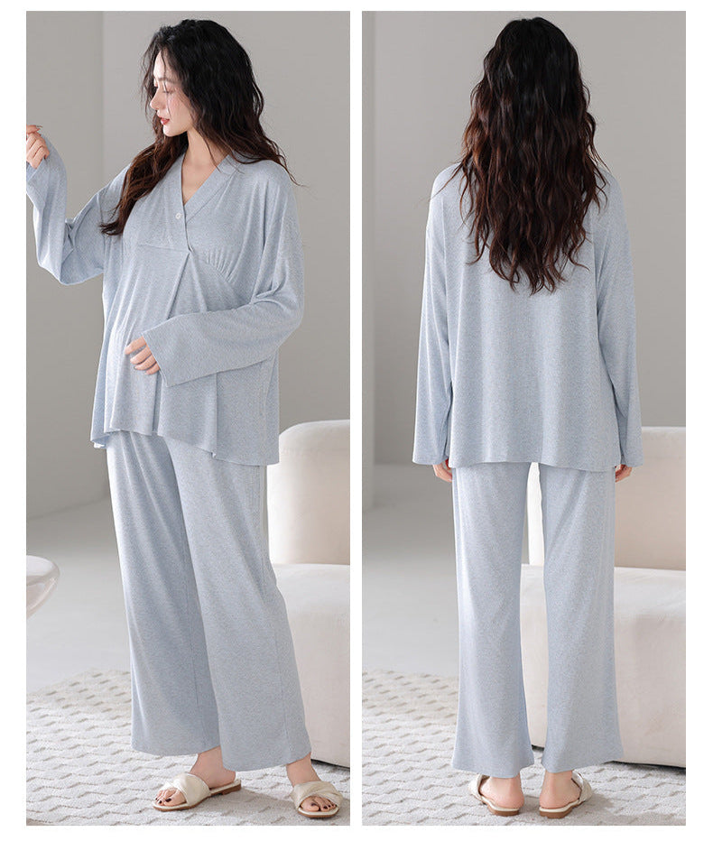Soft Pregnancy Sleepwear PJs