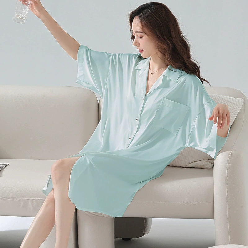 Gullei™ Stylish Long Shirt PJs 100% Organic Cotton