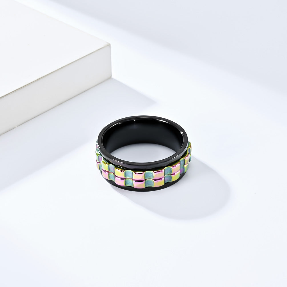 Custom Name Fidget Spinner Ring