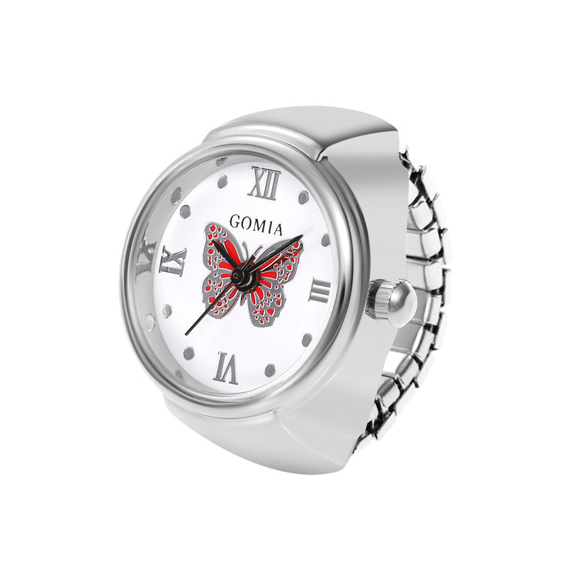 Gullei™ Butterfly Dial Fully Functional Watch Ring - Adjustable Size