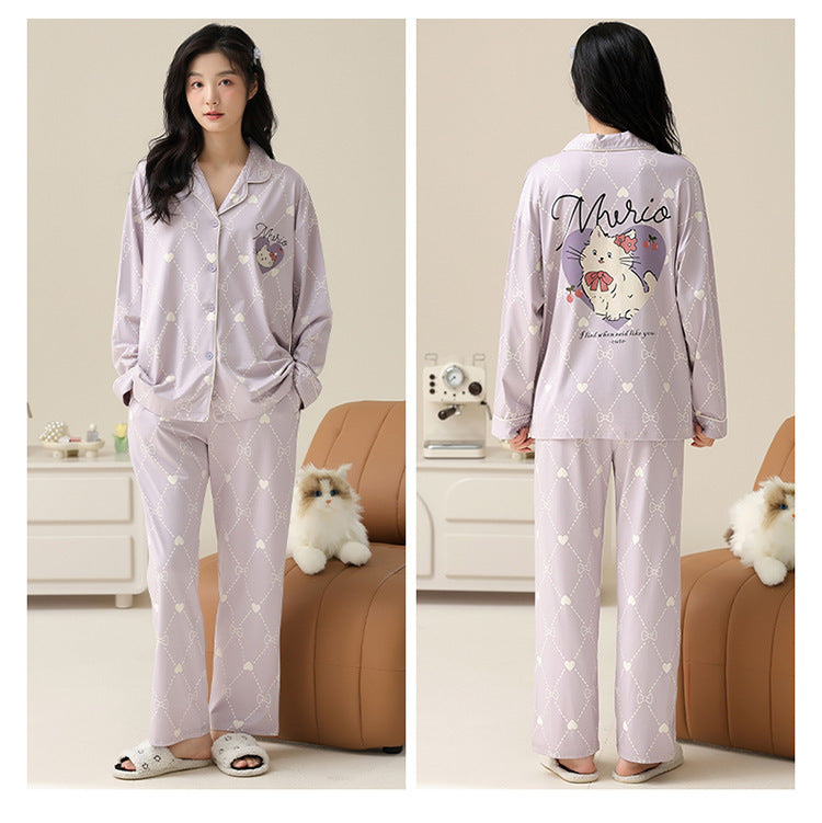 Cute Loungewear Pajamas Set for Couples