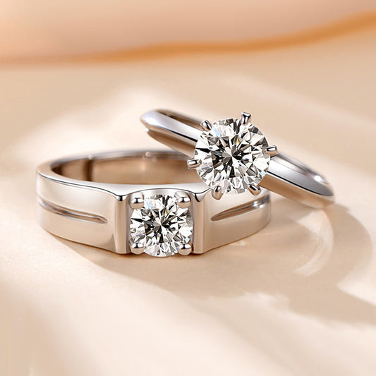 Gullei™ 1.8 Carat Moissanite Diamond Rings Set