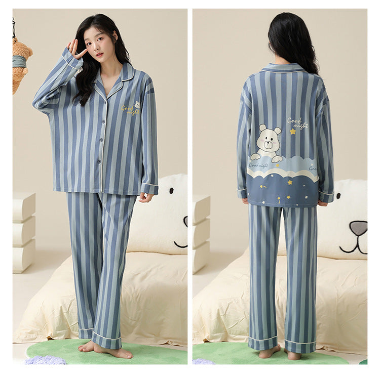 Cute Sleepwear Pajamas Set for Couples