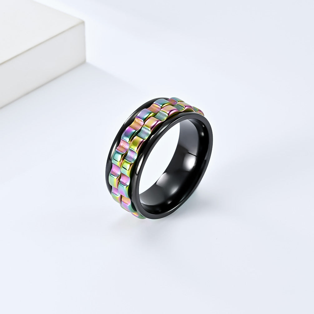 Custom Name Fidget Spinner Ring