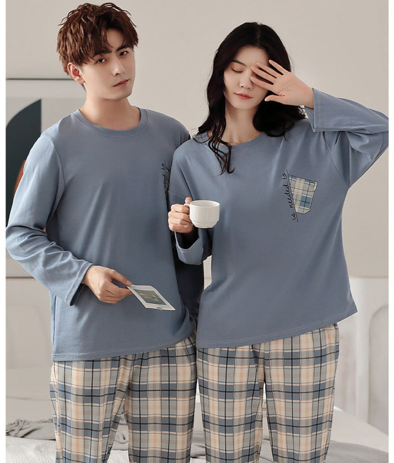 Matching Pyjamas Set for Men and Women 100% Cotton