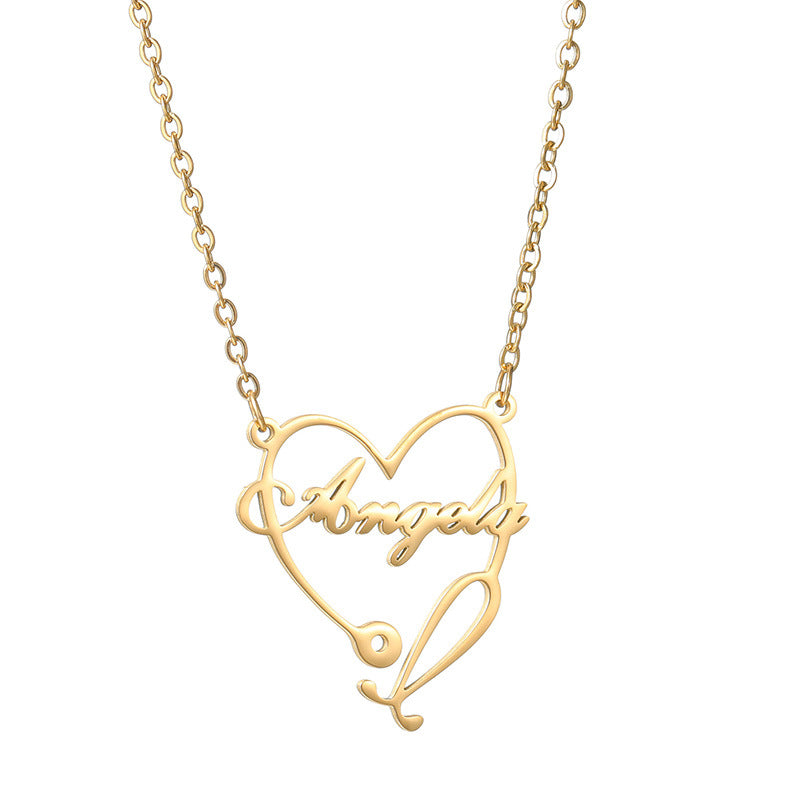 Personal Doctor Name Necklace