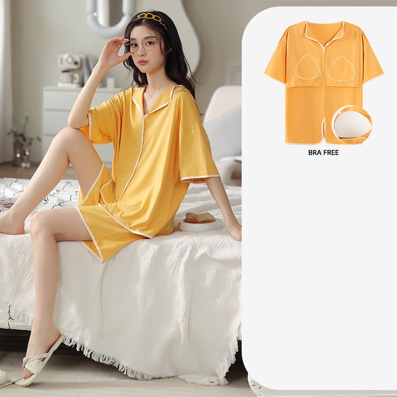Two-Piece Romantic Summer Nightwear for Women