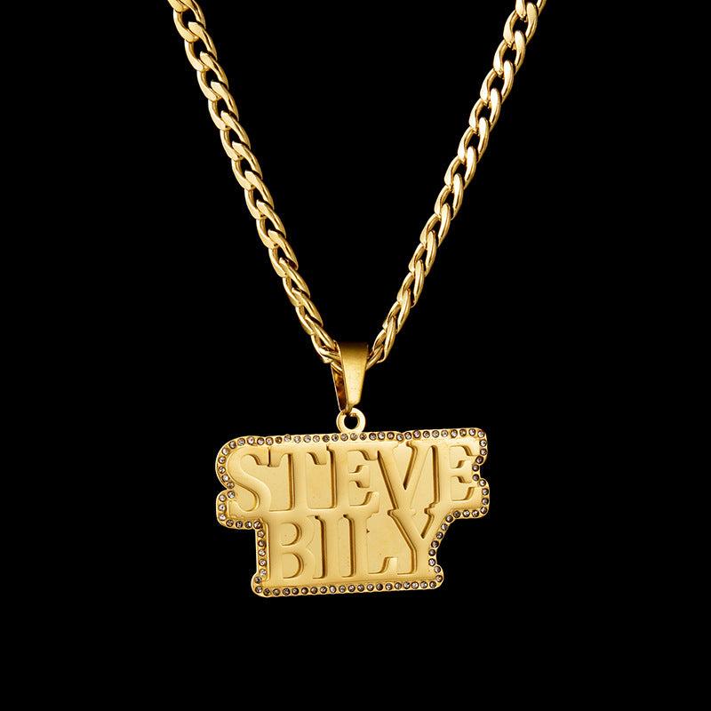 3D Pendant Personal Names Necklace
