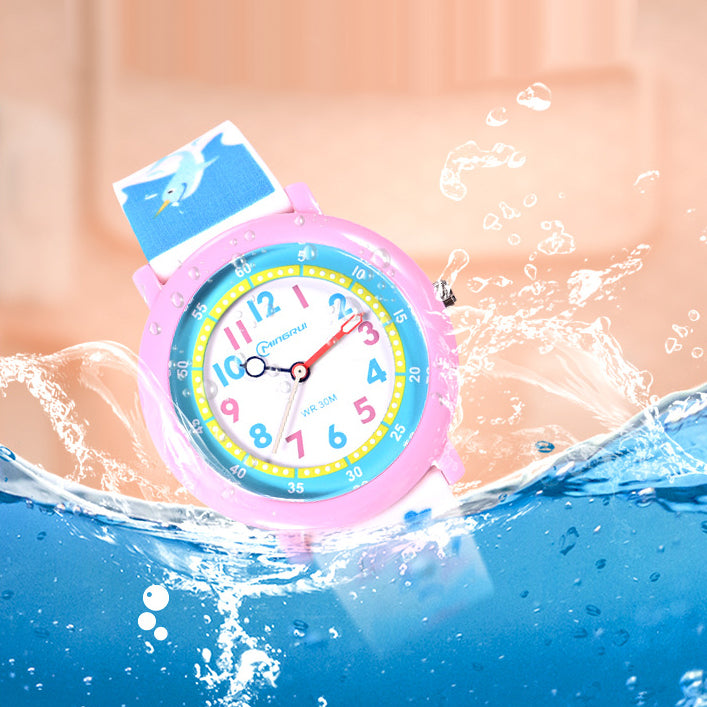 Cute Matching Waterproof Sports Watch Set Kids