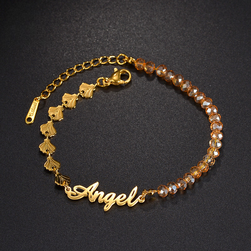 Personalized Beaded Name Bracelet