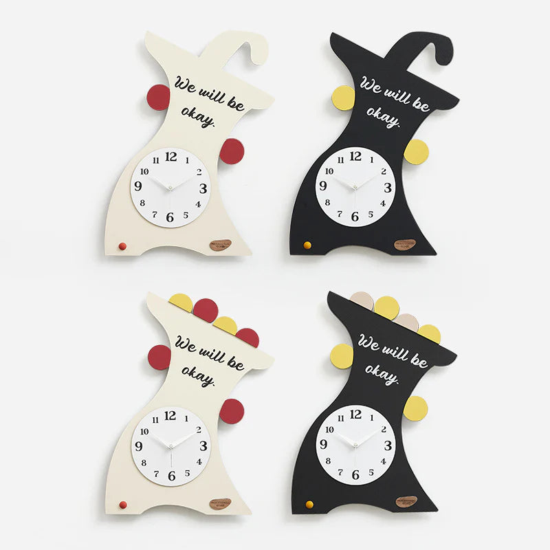 Creative Style Wall Décor Silent Clock – Unique & Modern Design
