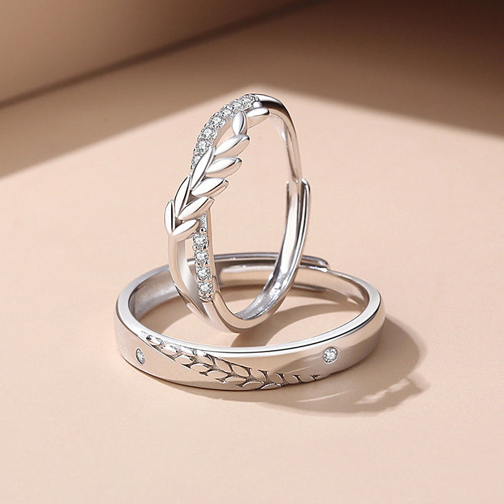 Personalized Couple Wedding Bands for Agriculturists