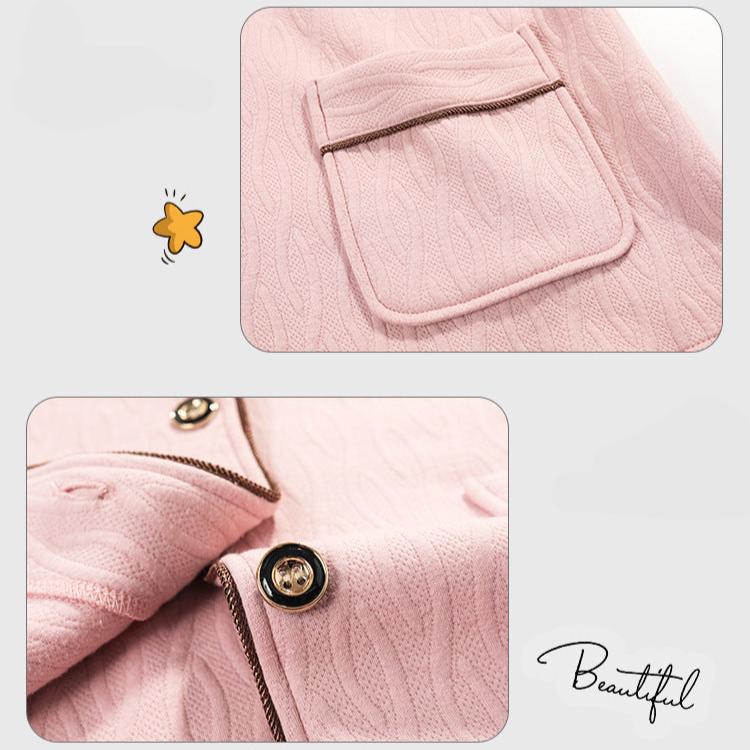 Matching Pair Winter Pajamas Set 100% Cotton