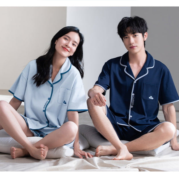 Gullei™ Sleepwear Set Short Sleeve 100% Cotton