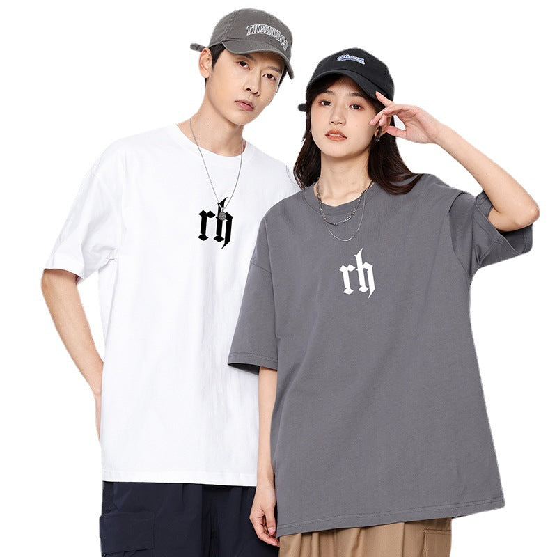 Matching Off Shoulder T-shirts Set for Couples