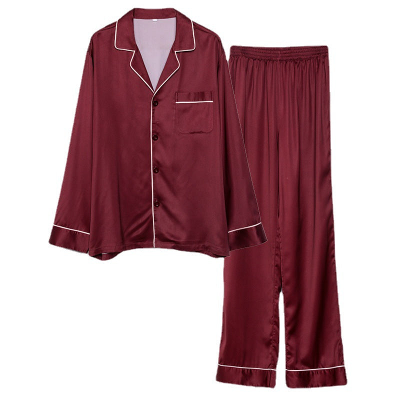 Matching Silk Pajamas for Men and Women