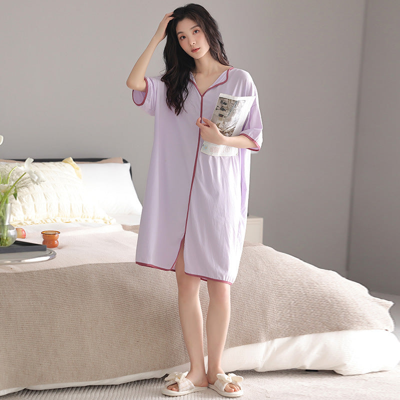 Cute One-Piece Soft Pajama for Women - 100% Model