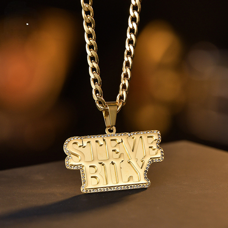 3D Pendant Personal Names Necklace
