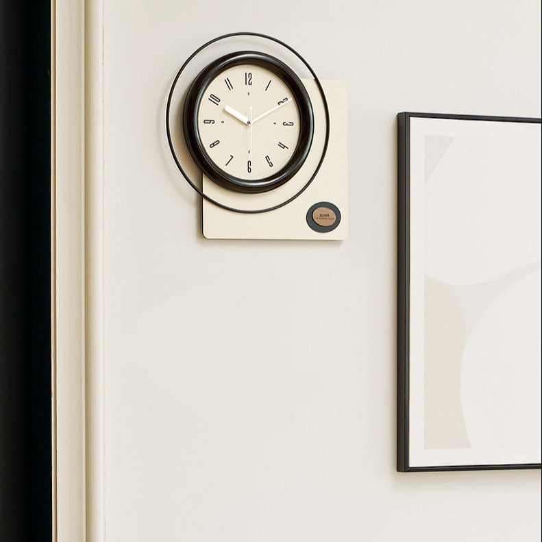 Modern Silent Wall Clock for Livingroom 42cm