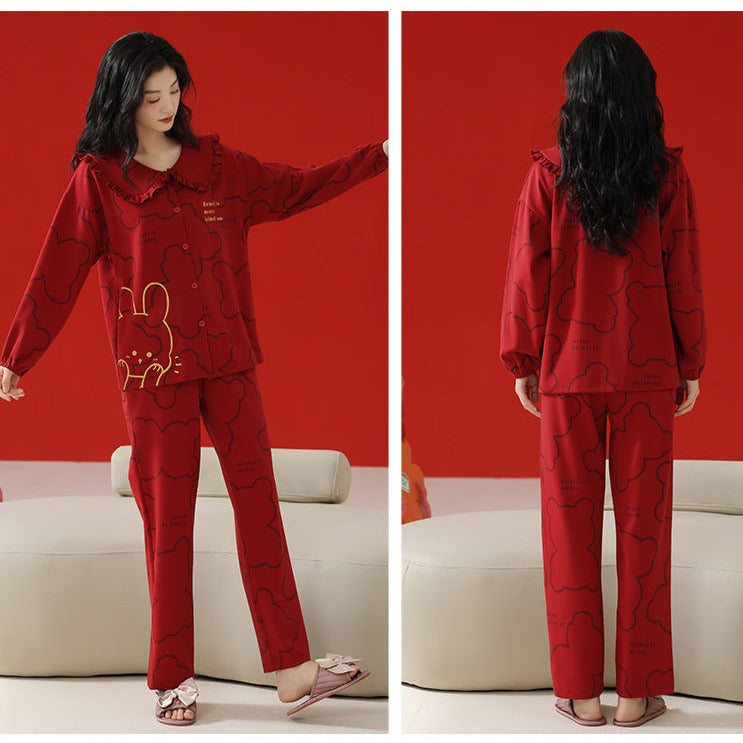 Panda Wedding Nightdress PJs Set for Couples