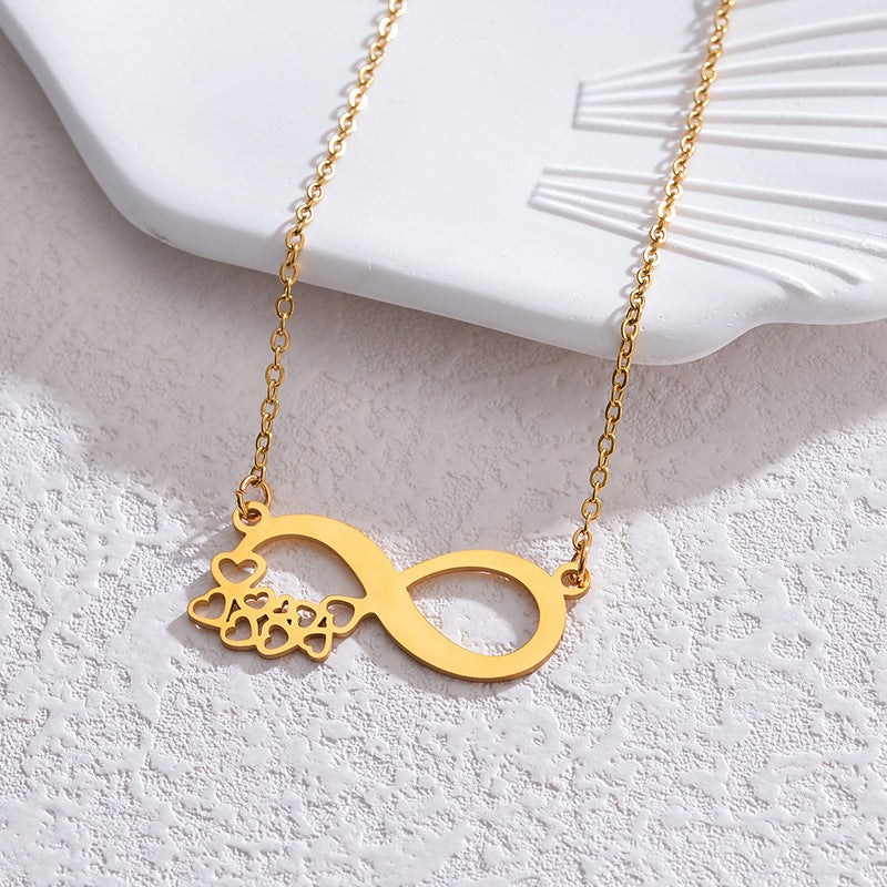 Infinity Personal Name Necklace
