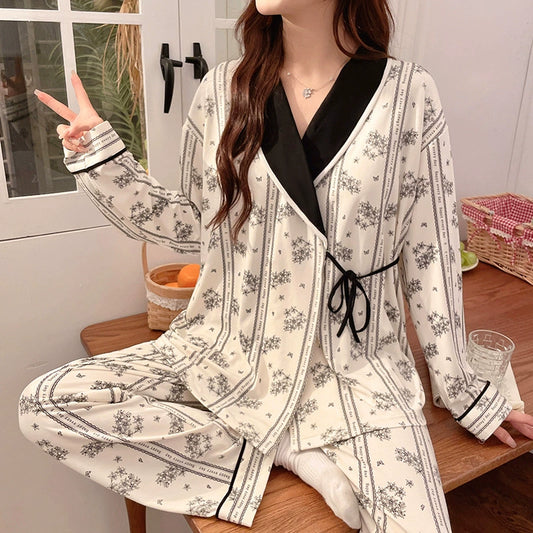 Comfortable Floral Maternity PJs
