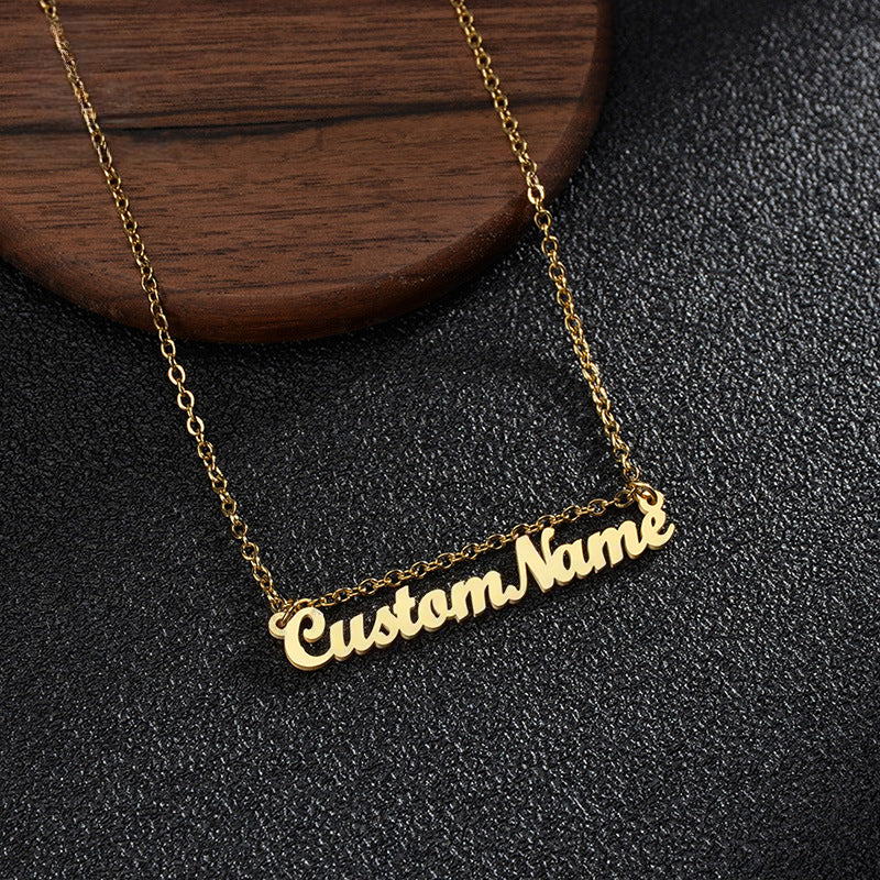 Gullei™ Personalized Hanging Name Necklace