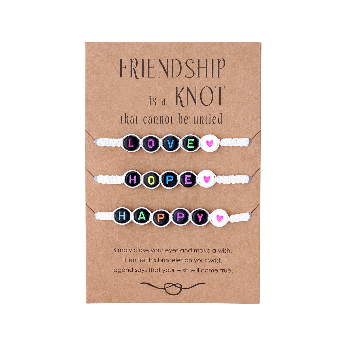 Best Friends Bracelets Set for 3