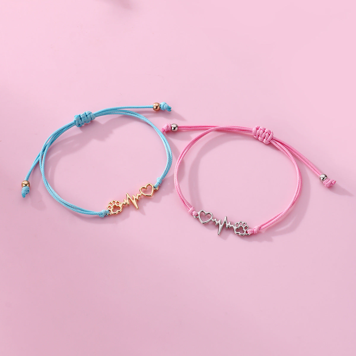 Best Friends Matching Bracelets Gift Set for 2