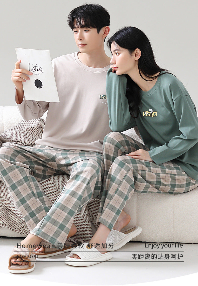 Long Sleeves Matching Pyjamas Set 100% Cotton