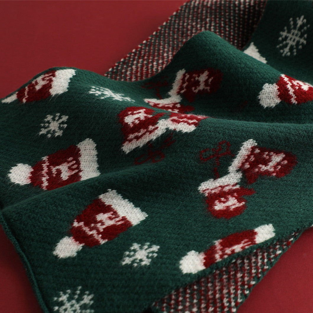 Christmas Themed Womens Scarf