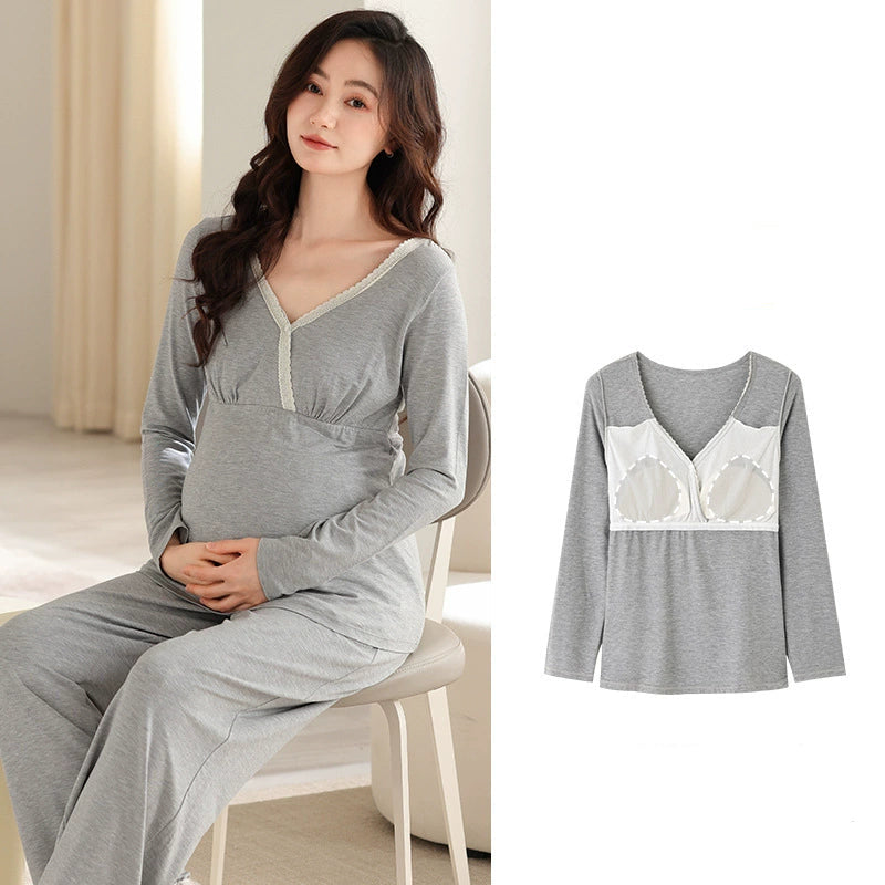 Gullei™ Maternity Nursing Padded Bra Sleepwear Pure Cotton