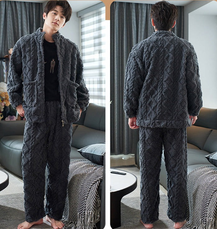 Matching Couple Pjs Holiday Sleepwear Set for Two