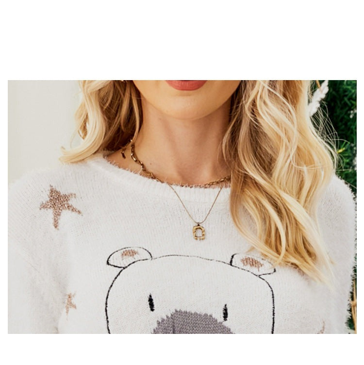 Womens Xmas Sweatshirt Ladies Ugly Christmas Sweater