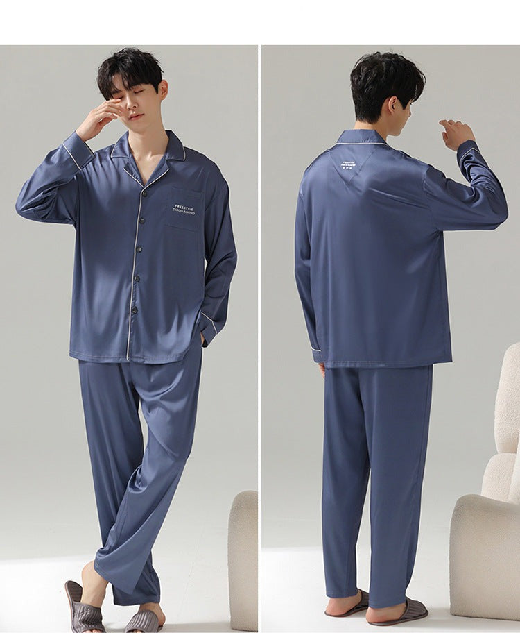 Matching Family Silk Pajamas Set for Two