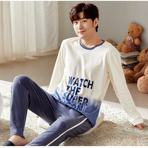 Moonlit Dreams: Gradient Matching Couple Pajamas