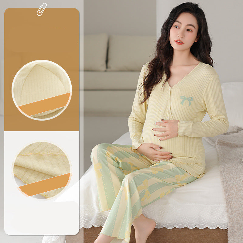 Nursing Access Maternity PJs Set