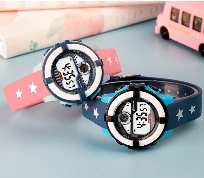 Matching Waterproof Sports Watch Set for Kids