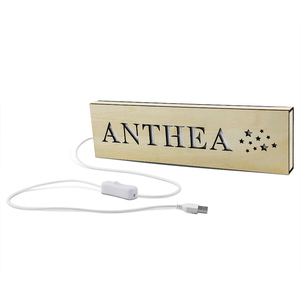 Custom Name Led Lamp Christmas Gift