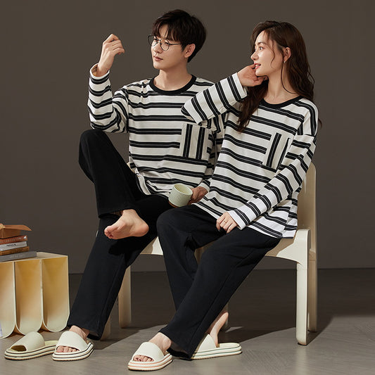 2 Pcs Flannel Pajamas Set for Girls and Guys