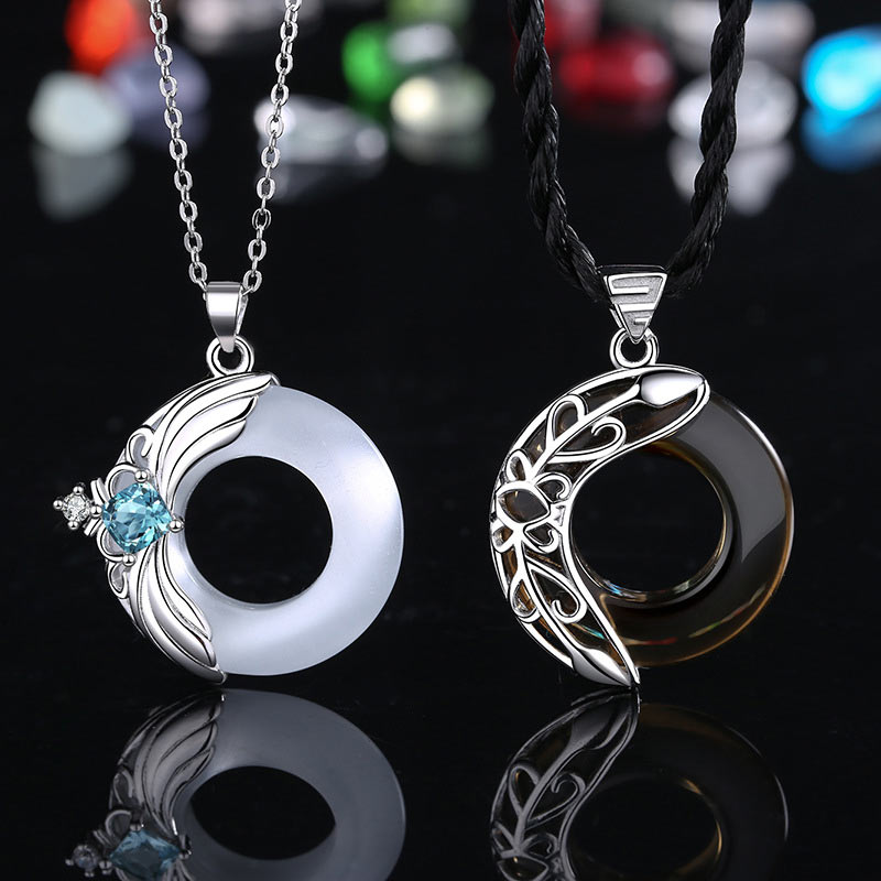 Matching Promise Necklaces for Him and Her