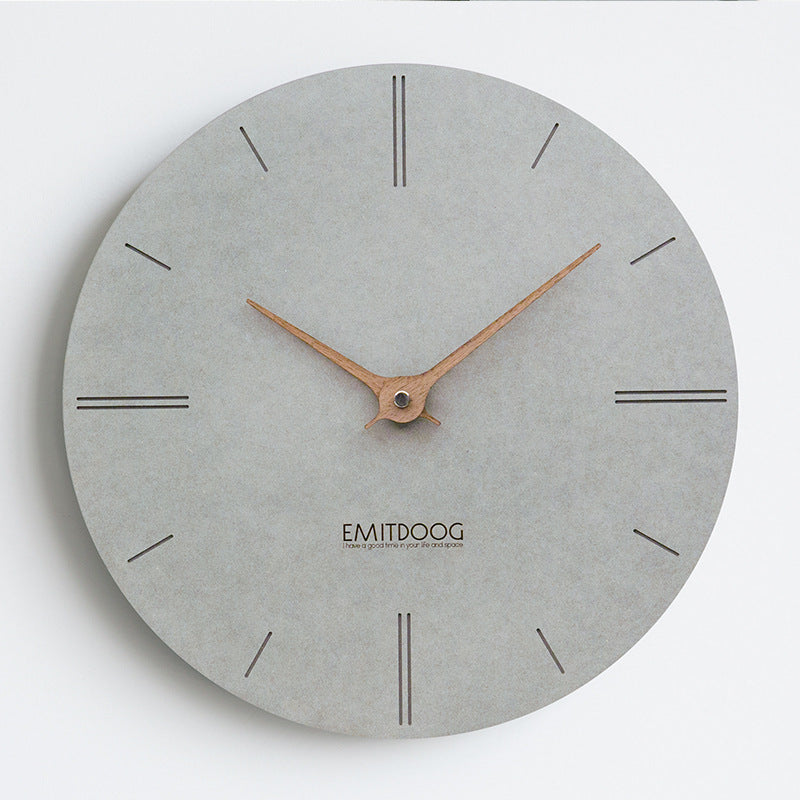 Minimalist Deco Silent Wall Clock 30cm
